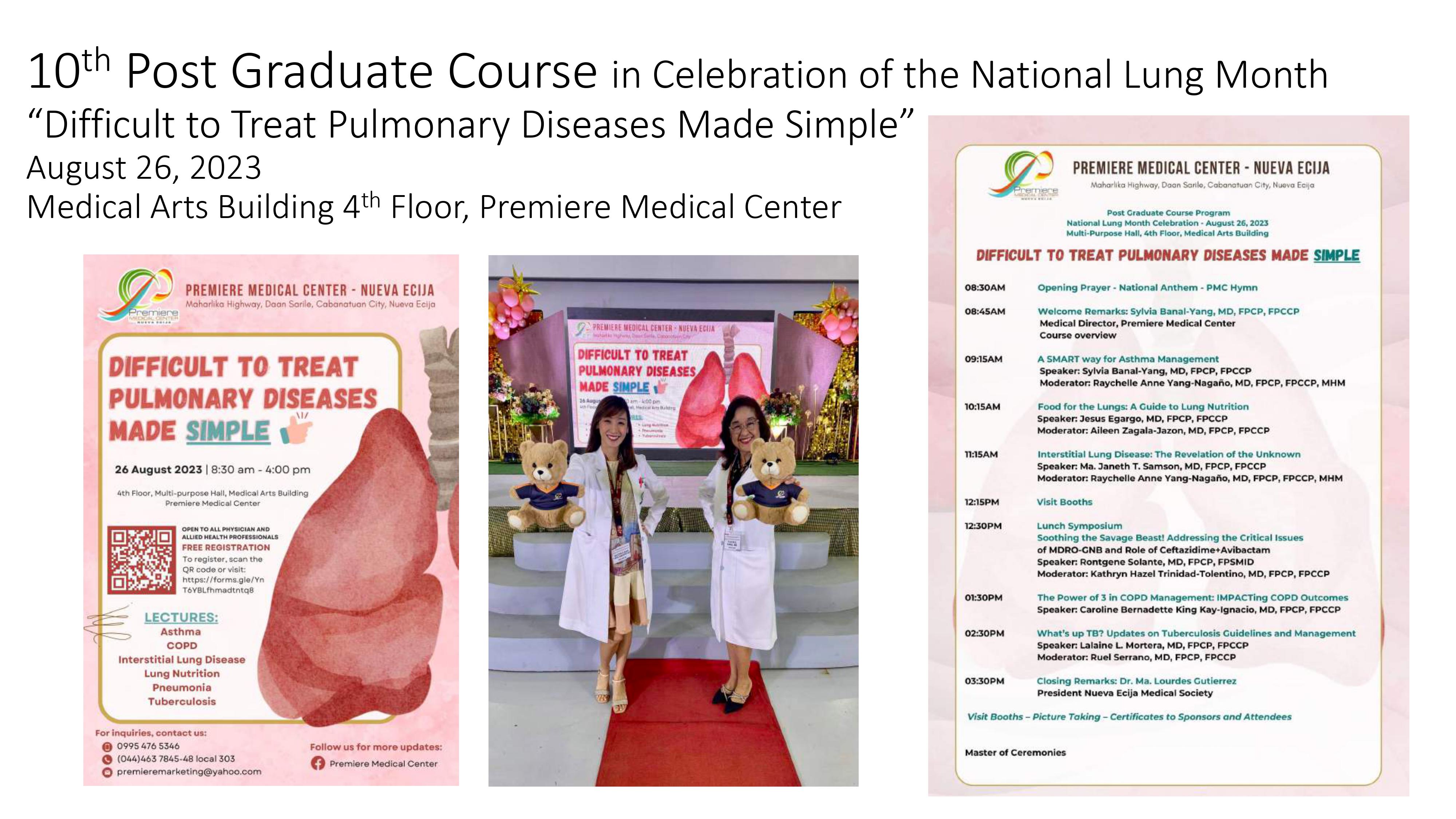 Central Luzon Chapter of The Philippine College of  Chest Physicians (PCCP)